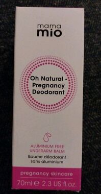 Mama Mio Oh Natural Deodorant 1.7 oz / 50ml Aluminum Free Pregnancy Safe NIB
